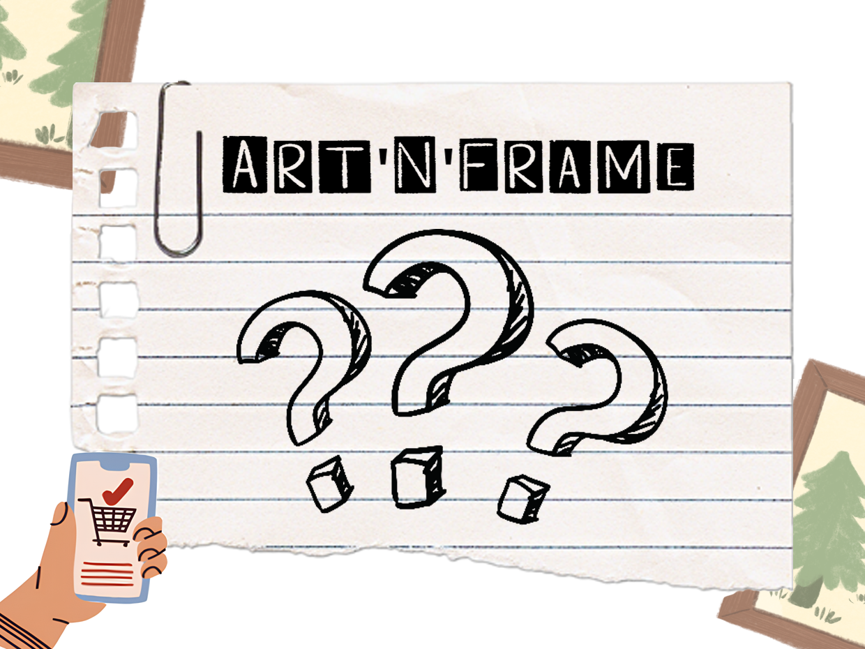 Как да поръчам рамка в ArtnFrame.bg ? – Ръководство
